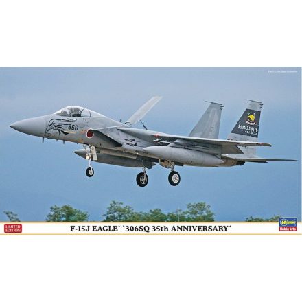 Hasegawa F-15J Eagle '306sq 35th Anniversary' makett