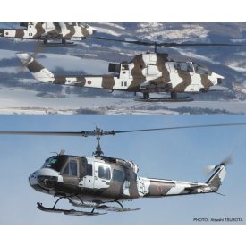   Hasegawa Bell AH-1S Cobra Chopper and Bell UH-1H Iroquois (2 kits) makett