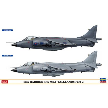 Hasegawa Sea Harrier FRS Mk.1 "Falklands" (2 kits) makett