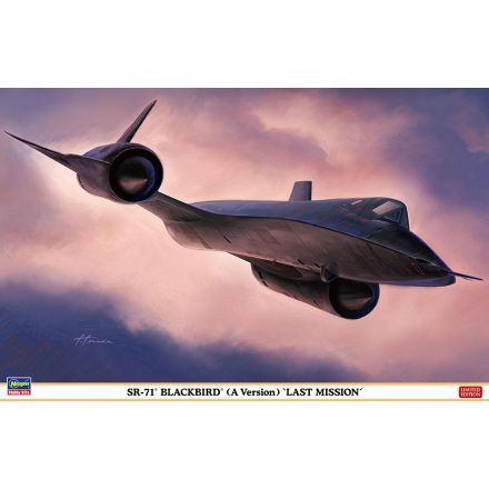 Hasegawa Lockheed SR-71 Blackbird Last Mission makett