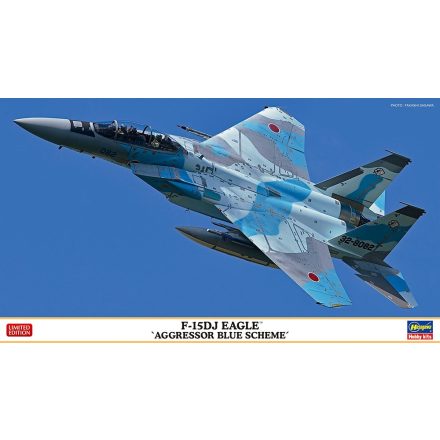 Hasegawa F-15DJ EAGLE 'Aggressor Blue Scheme' makett