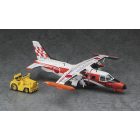 Hasegawa Mitsubishi MU-2J 'Flight Check Squadron' w/Tractor makett