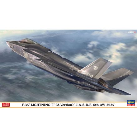 Hasegawa F-35 Lightning II (A Version) 'J.A.S.D.F. 6th AW 2025' makett
