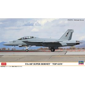   Hasegawa McDonnell-Douglas F/A-18F Super Hornet "TOP GUN" makett