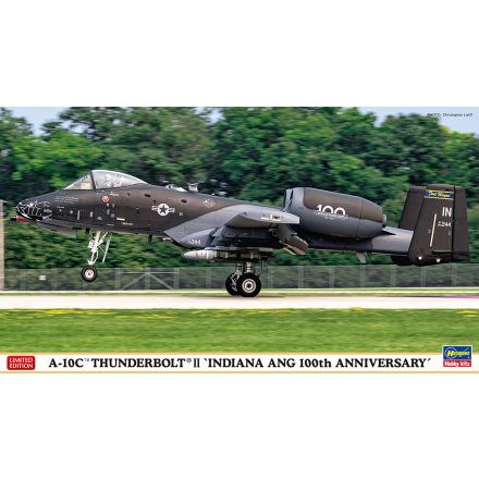 Hasegawa A-10C Thunderbolt II 'Indiana ANG 100th Anniversary' makett