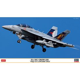   Hasegawa EA-18G Growler 'VAQ-131 Lancers 2022' makett