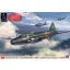 Hasegawa Mitsubishi G4M1 Type 1 Attack Bomber (Betty) Model 11 'RABAUL Front Line Inspection' With Figure - katonai repülő makett