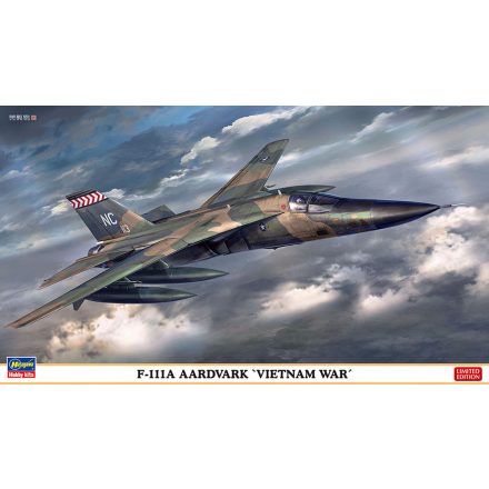 Hasegawa F-111A Aardvark 'Vietnam War' makett