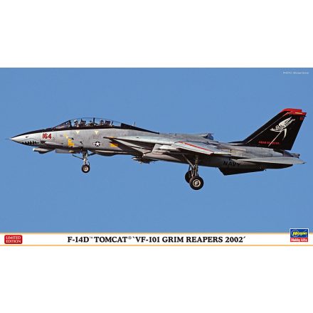 Hasegawa F-14D Tomcat 'VF-101 Grim Reapers 2002' makett