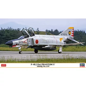   Hasegawa McDonnell Douglas F-4EJ Kai Phantom II - 306SQ No.379 - katonai repülő makett