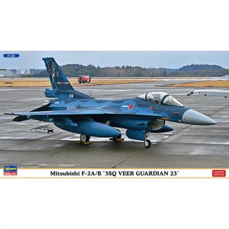   Hasegawa Mitsubishi F-2 A/B - '3 Sq Veer Guardian 23' - katonai repülő makett