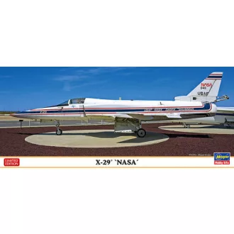 Hasegawa X-29 'NASA' makett