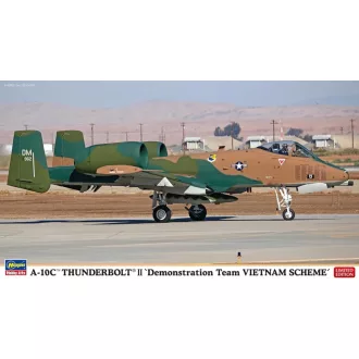   Hasegawa Fairchild A-10 C Thunderbolt II - Demonstration Team Vietnam Scheme - katonai repülő makett