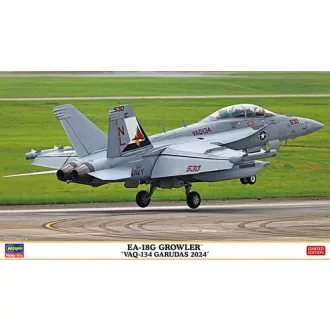   Hasegawa EA-18G Growler 'VAQ-134 Garudas 2024' makett
