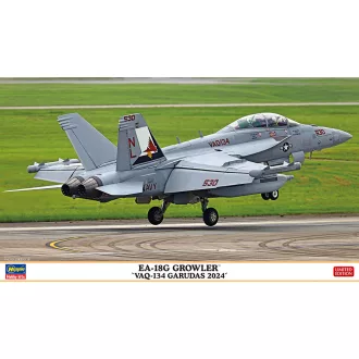   Hasegawa EA-18G Growler 'VAQ-134 Garudas 2024' - katonai repülő makett