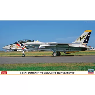   Hasegawa F-14A Tomcat 'VF-2 Bounty Hunters 1976' - katonai repülő makett