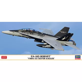   Hasegawa McDonnell Douglas F/A-18 D Hornet - VMFA-115 Silver Eagles makett
