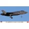 Hasegawa Lockheed Martin F-35 A Lightning II - JASDF 303 Sq. - katonai repülő makett