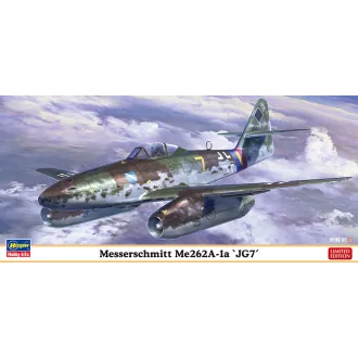   Hasegawa Messerschmitt Me-262 A-1a - JG7 - katonai repülő makett