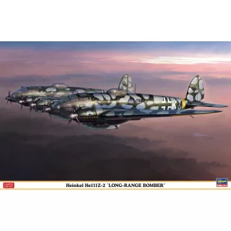   Hasegawa Heinkel He-111 Z-2 - Long-Range Bomber - katonai repülő makett