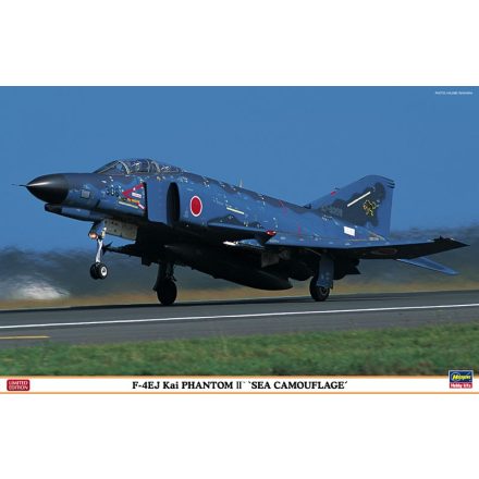 Hasegawa McDonnell F-4EJ Phantom KAI Phantom II Sea Camouflage makett