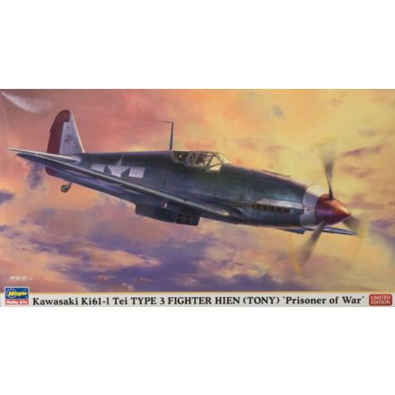 Hasegawa Kawasaki Ki61-I Tei TYPE 3 Fighter HIEN (TONY) makett