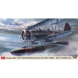   Hasegawa Nakajima E8N1 Type 95 Reconnaissance Seaplane Model 1 Heavy Cruiser Maya makett