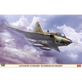   Hasegawa J35/S35E/RF-35 Draken 'Scandinavian Draken' makett