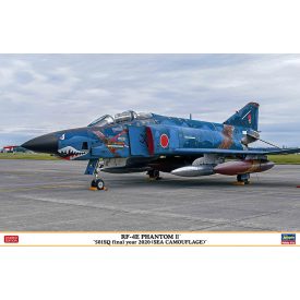   Hasegawa RF-4E Phantom II 501SQ Final Year 2020 (Sea Camouflage) makett