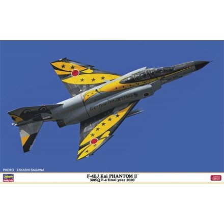 Hasegawa McDonnell F-4EJ Kai Phantom II 301SQ F-4 Final Year 2020 makett