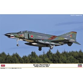   Hasegawa McDonnell RF-4EJ Phantom II 501 Sqn Final Year 2020 makett