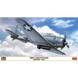 Hasegawa SBD-3 Dauntless Midway 1942 makett