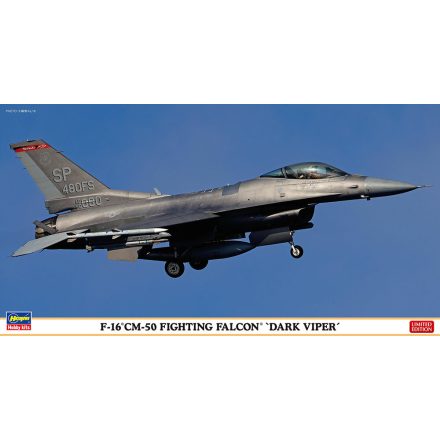 Hasegawa F-16 CM-50 Fighting Falcon 'Dark Viper' makett