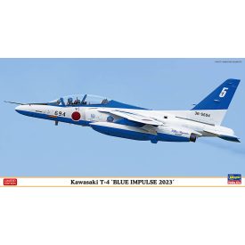 Hasegawa Kawasaki T-4 - "Blue Impulse 2023" makett
