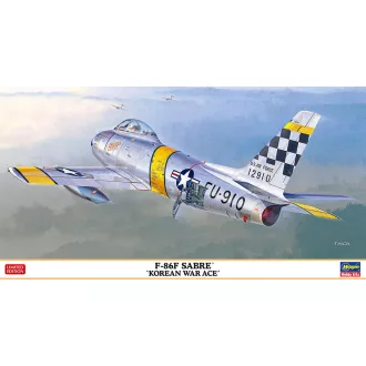   Hasegawa North American F-86 F Sabre 'Korean War Ace' - katonai repülő makett
