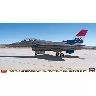   Hasegawa F-16CM Fighting Falcon 'Maiden Flight 50th Anniversary' - katonai repülő makett