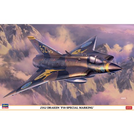 Hasegawa J35J Draken 'F10 Special Marking' makett