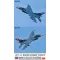 Hasegawa Mitsubishi F-2A '8AW J.A.S.D.F. 70th Anniversary' - katonai repülő makett
