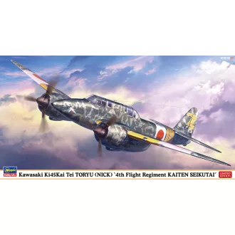   Hasegawa Kawasaki Ki45 Kai Tei Toryu (Nick) - 4th Flight Regiment Kaiten Seikutai - katonai repülő makett