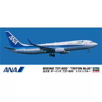   Hasegawa ANA Boeing 737-800 Triton Blue - polgári repülő makett