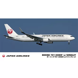   Hasegawa Boeing 767-300ER with Winglet Japan Airlines - polgári repülő makett