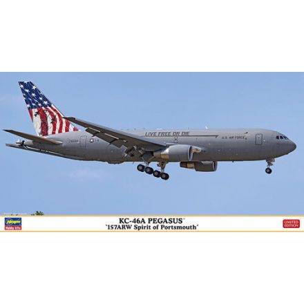 Hasegawa KC-46A Pegasus '157ARW Spirit Of Portsmouth' makett