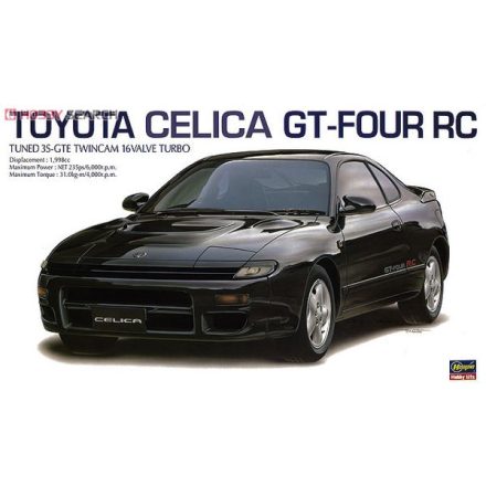 Hasegawa Toyota Celica GT-Four RC makett