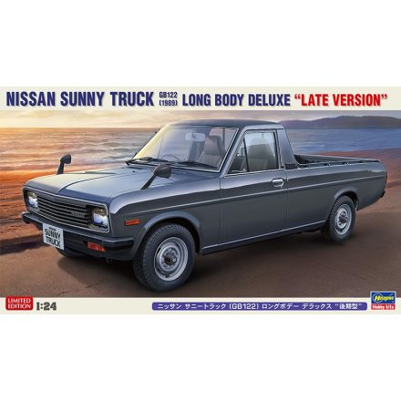 Hasegawa Nissan Sunny Truck GB122 (1989) Long Body Deluxe "Late Type" makett