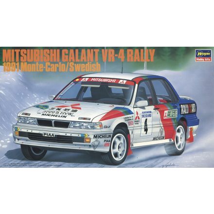 Hasegawa Mitsubishi Galant VR-4 1991 Monte-Carlo/Swedish makett