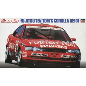 Hasegawa Fujitsu Ten Tom's Corolla AE101 makett