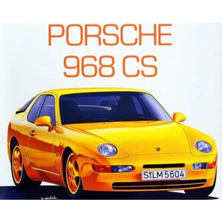 Hasegawa Porsche 968 CS makett