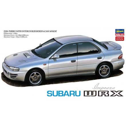 Hasegawa Subaru Impreza WRX makett