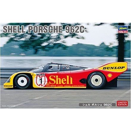 Hasegawa Shell Porsche 962C makett