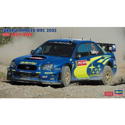Hasegawa Subaru Impreza WRC 2005 Rally Japan makett